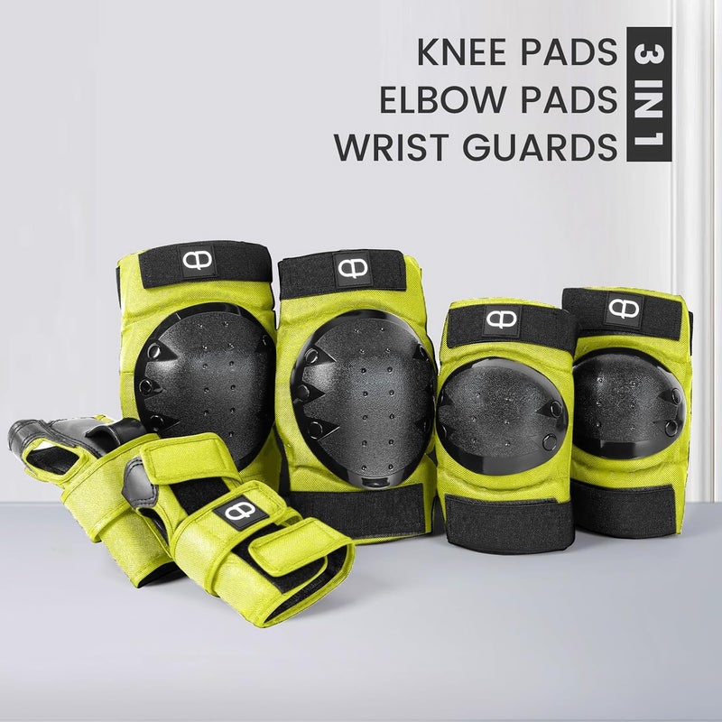 DA - Adult and Child Knee, Elbow, and Wrist Guards, Suitable for Bicycles, ice Skating, Roller Skating, Skateboarding, and Scooters - Image 5